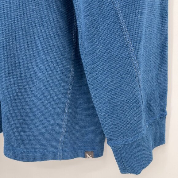 Eddie Bauer Men’s Blue Long Sleeve Thermal Crewneck Shirt Size 2XL - Picture 3 of 10